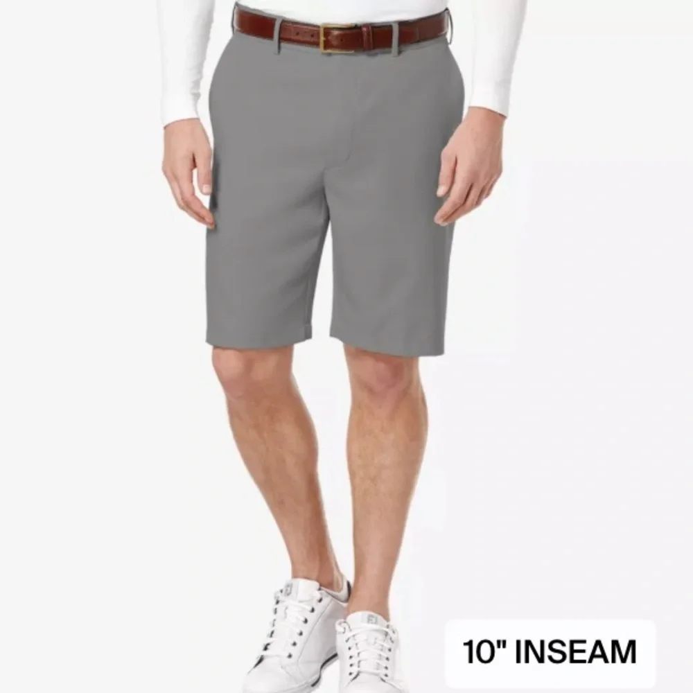 PGA TOUR Mens 10” Golf Grey Shorts | 38